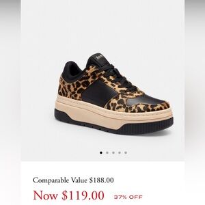Brand new Coach Platform Sneakers